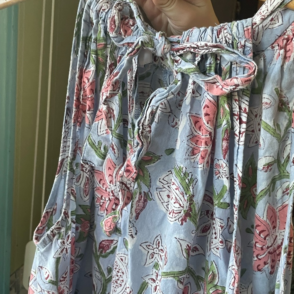 Maxime Zeaburg block print floral dress - Picture 5 of 7